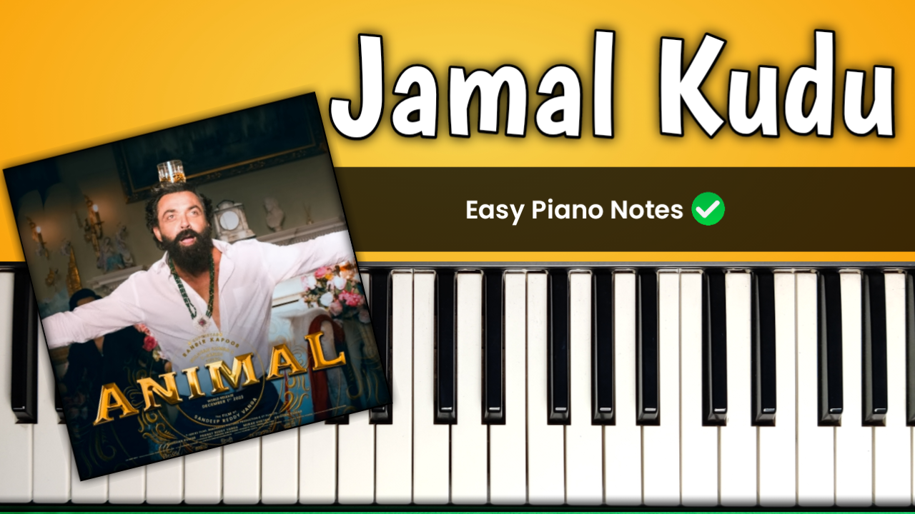 Jamal Kudu Piano Notes