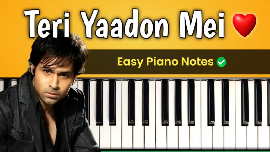 Phirta Rahoon Piano Notes