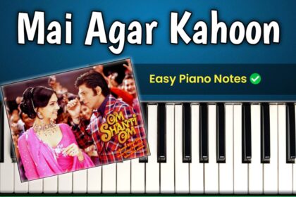 Mai Agar Kahoon Piano Notes