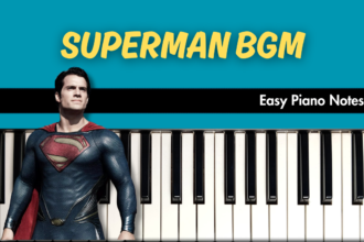 Superman Theme 2025 Easy Piano Notes