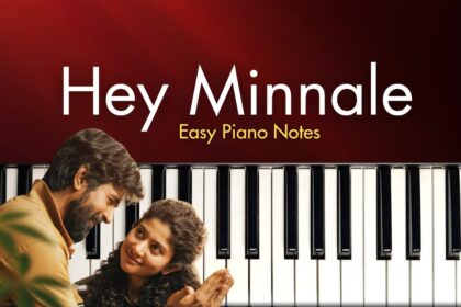 Hey Minnale Easy Piano Notes