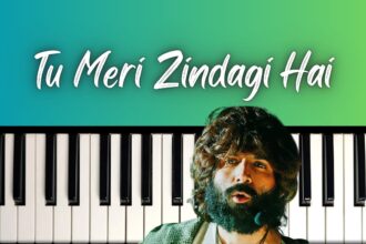 Tu Meri Zindagi Hai Easy Piano Notes