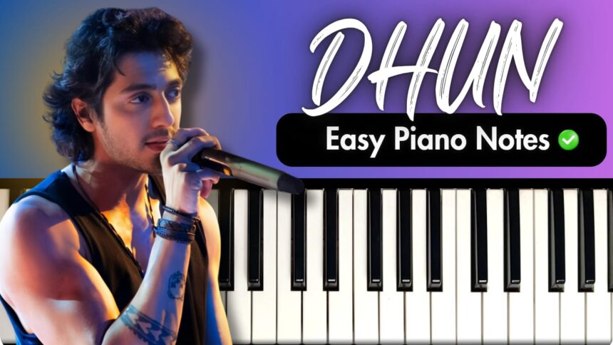 Dhun - Saiyaara Easy Piano Notes